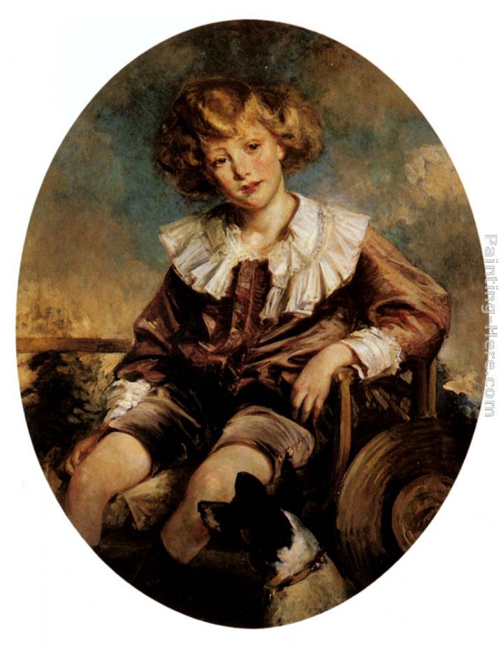 Jacques Emile Blanche Portrait Of Antonin De Mun As A Young Boy
